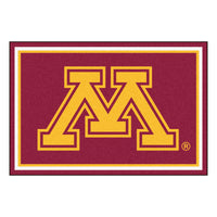 University of Minnesota 5ft. x 8 ft. Plush Area Rug