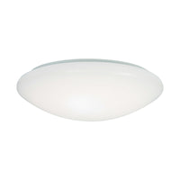 Metalux 3.2 in. H X 11 in. W X 11 in. L White LED Ceiling Light