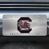 University of South Carolina 3D Stainless Steel License Plate