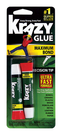 Krazy Glue High Strength Polyvinyl acetate homopolymer Advanced Formula Gel 14 oz