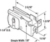 Prime-Line 1-1/4 in. D X 3/8 in. L Steel Patio Door Roller Assembly 1 pk