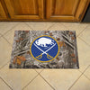 NHL - Buffalo Sabres Camo Rubber Scraper Door Mat