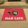 NHL - Ottawa Senators Man Cave Rug - 34 in. x 42.5 in.