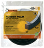 Frost King Black Rubber Foam Weather Seal For Doors and Windows 10 ft. L X 0.57 in.