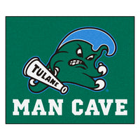 Tulane University Man Cave Rug - 5ft. x 6ft.