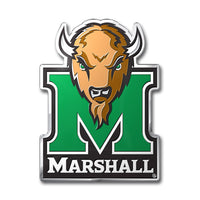 Marshall University Heavy Duty Aluminum Color Emblem