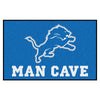 NFL - Detroit Lions Man Cave Rug - 19in. x 30in.