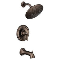 Oil rubbed bronze Posi-Temp(R) tub/shower