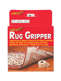 Lok-Lift 2.5 in. W X 25 ft. L Reversible Scrim Indoor Rug Gripper