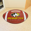 Michigan Tech University Football Rug - 20.5in. x 32.5in.