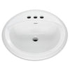 American Standard Rondalyn Vitreous China Bathroom Sink 19 in. W X 19 in. D White