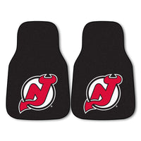 NHL - New Jersey Devils Carpet Car Mat Set - 2 Pieces