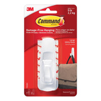 3M Command Large Plastic Hook 3-7/8 In. L 1 Pk