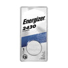 Energizer Lithium Coin 2430 3 V 0.29 Ah Keyless Entry Battery 1 pk (Pack of 6)