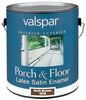 Valspar 27-1515 GL 1 Gallon Dark Brown Porch & Floor Latex Satin Enamel (Pack of 2)