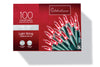 Celebrations Incandescent Mini Red 100 ct String Christmas Lights 20 ft.