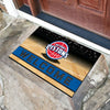 NBA - Detroit Pistons Rubber Door Mat - 18in. x 30in.