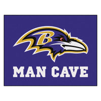 NFL - Baltimore Ravens Man Cave Rug - 34 in. x 42.5 in.