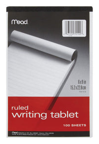 Mead 6 in. W x 9 in. L Memo Pad 100 (Pack of 6)