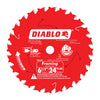 Diablo 6-1/2 in. Dia. x 5/8 in. TiCo Hi-Density Carbide Framing Blade 24 teeth 1 pc. (Pack of 10)