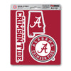 University of Alabama 3 Piece Decal Sticker Set