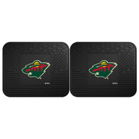 NHL - Minnesota Wild Back Seat Car Mats - 2 Piece Set