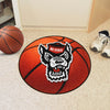 North Carolina State University Wolfpack Basketball Rug - 27in. Diameter