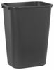 Rubbermaid Commercial Deskside 41 gal. Plastic Garbage Can (Pack of 12)