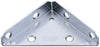 National Hardware 3 in. H Steel Inside Corner Brace