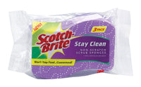 3M Scotch-Brite Delicate, Light Duty Sponge For Multi-Purpose 2-9/16 in. L 3 pk (Pack of 8)