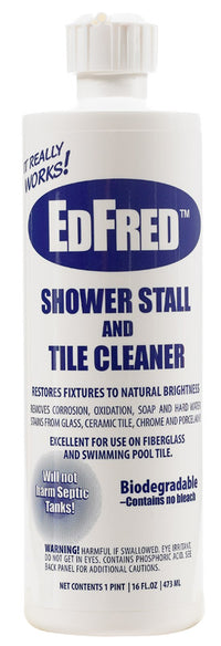 Edfred No Scent Biodegradable Basin Tub and Tile Cleaner Liquid 16 oz. (Pack of 12)