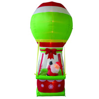 Celebrations Santa In Hot Air Balloon 9 ft. Inflatable