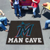 MLB - Miami Marlins Man Cave Rug - 5ft. x 6ft.