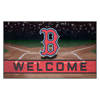 MLB - Boston Red Sox Rubber Door Mat - 18in. x 30in.