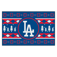 MLB - Los Angeles Dodgers Holiday Sweater Rug - 19in. x 30in.