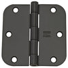 National Hardware 3-1/2 in. L Oil Rubbed Bronze Door Hinge 12 pk