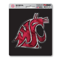 Washington State University 3D Decal Sticker