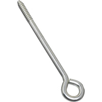 2150BC 3/8â€ x 8â€ Lag Screw Eyes - Zinc Plated