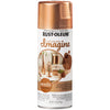 Rust-Oleum Imagine Metallic Copper Spray Paint 11 oz (Pack of 4)