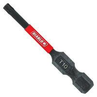 Diablo Torx #10 X 2 in. L Driver Bit Black Oxide 1 pc