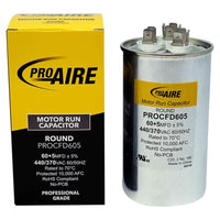 Perfect Aire ProAire 60+5 MFD 370 V Round Run Capacitor