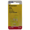 Bussmann 20 amps ATM Mini Automotive Fuse 5 pk