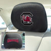 University of South Carolina Embroidered Head Rest Cover Set - 2 Pieces