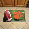 Clemson University Rubber Scraper Door Mat