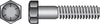 Hillman 5/8 in. D X 2 in. L Heat Treated Steel Hex Head Cap Screw 25 pk