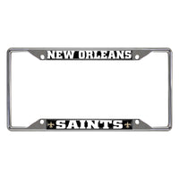 NFL - New Orleans Saints  Metal License Plate Frame