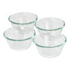 Pyrex 4 in. W x 4 in. L Custard Cups Clear 4 pk (Pack of 6)