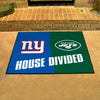 NFL House Divided - Giants / Jets House Divided Rug