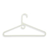 Honey-Can-Do 8 in. H X 15.75 in. L Plastic White Hanger 3 pk