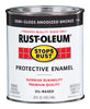 Rust-Oleum Stops Rust Indoor and Outdoor Semi-Gloss Anodized Bronze Protective Enamel 1 qt